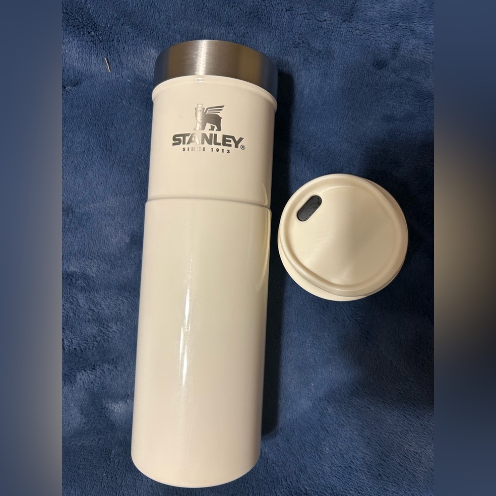 Stanley White Travel Tumbler with Matching Lid